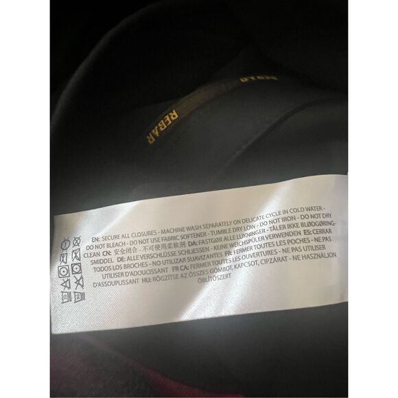 Ariat Men's Rebar Cloud 9 Insulated Hooded Full Zip Jacket Black Size XL NWT - Picture 5 of 6